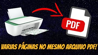 Veja Como Digitalizar e Scannear Qualquer Arquivo Para PDF MUITO RÁPIDO E PRÁTICO [upl. by Nabal317]