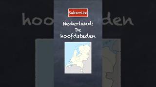 Nederland de hoofdsteden nt2 inburgeringsexamen nederlands knm nederlandsleren inburgering [upl. by Nare]