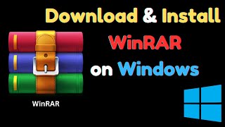 How to Download amp Install WinRAR on Windows Laptop PC [upl. by Ern971]