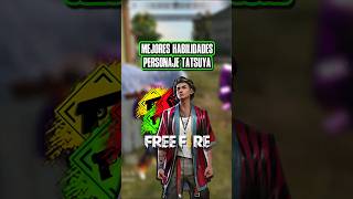 LAS 3 MEJORES HABILIDADES con el PERSONAJE TATSUYA en FREE FIRE 🔥 COMBO REINICIO de TEMPORADA [upl. by Yorke947]