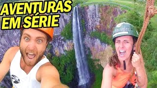 URUBICI  CASCATA DO AVENCAL  SERRA DO CORVO BRANCO  Vlog de Bordo 12 [upl. by Nylegna]