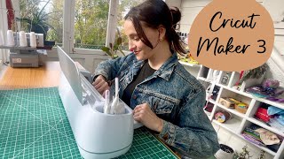 How I use my Cricut Maker 3 for Sewing Projects BeginnerFriendly [upl. by Handbook]