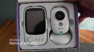 Videochůvička NannyCam H32  unboxing test recenze [upl. by Glen]