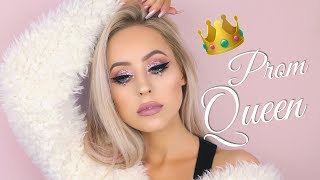 PROM PRINCESS MAKEUP TUTORIAL  CARLI BYBEL BH COSMETICS PALETTE [upl. by Reaht]