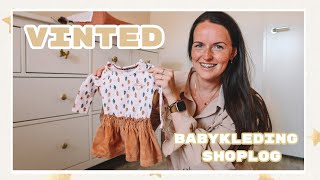 VINTED BABYKLEDING SHOPLOG🍼👶🏼 BUDGET TIP  Cinns World [upl. by Marten243]