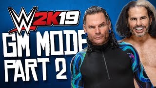 WWE 2K19 GM Mode  quotThe Draftquot  Part 2 WWE 2K19 Universe Mode [upl. by Haramat]