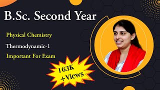 BSc 2nd Year Physical Chemistry Thermodynamics 1 Poonam Mem  Sambhav Institute [upl. by Yup]