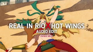 Rio  Hot Wings I Wanna Party Fanmade Soundtrack Video [upl. by Suckram254]