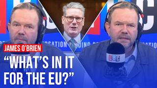 Brexit When will the UK realise it failed  James OBrien on LBC [upl. by Royal]