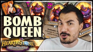 ALEXSTRASZA THE BOMB QUEEN  Hearthstone Battlegrounds [upl. by Gusti422]