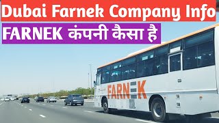 Dubai Farnek Company Info।। Dubai Company Job।।दुबई में Farnek कंपनी कैसा है।। दुबई जॉब अपडेट।। [upl. by Kerrill23]