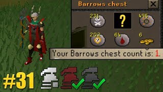 I Got An ITEM on My FIRST BARROWS Chest Maxing Every Ironman Mode 31 [upl. by Anayeek]