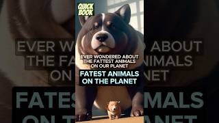 Fattest Animals on The Planet  Heaviest Animals on Planet  Quick Book Facts [upl. by Anirda469]