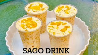 Sagodana Drink  Tapioca Drink  Iftar Special Energy Drink by Sundleen Recipe [upl. by Lumbye413]