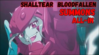 Shalltear BloodFallen Summons  ALL IN to SSS  EPIC SEVEN [upl. by Sregor403]