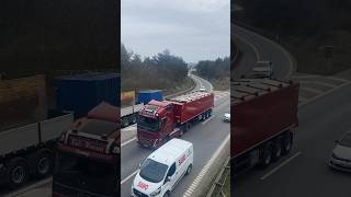 Basuri La Cucaracha horn on a Volvo FH 🔉🎵 basuri goloud volvo trucker shorts [upl. by Zachary]