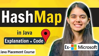 HashMap in Java  Hashing  Java Placement Course  Data Structures amp Algorithms [upl. by Oidualc934]