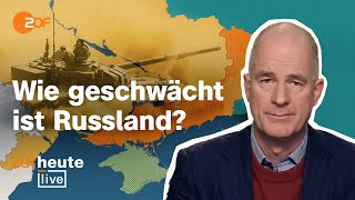 Ukraine greift Krim an – PanzerVorstoß an der Front  Militärexperte bei ZDFheute live [upl. by Yam]