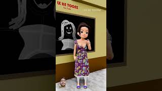 Medam bani chudail 😂😂 shorts viral funny cartoon balveer animation [upl. by Skillern907]