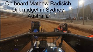 Heat race 1 from Sydney International Speedway on board Mathew Radisich [upl. by Llerahc687]