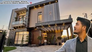 1 Kanal  MODERN MARVEL  Luxury Spectacular House For Sale in DHA Lahore [upl. by Bilek65]