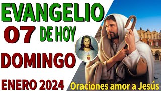 Evangelio de hoy Domingo 07 de Enero de 2024 [upl. by Boyce]