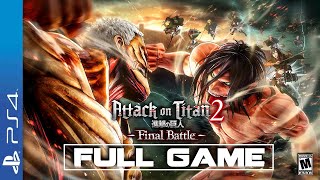 ATTACK ON TITAN 2 Final battle  Gameplay Walkthrough Part 1 FULL GAME PS4  No Commentary [upl. by Yelnikcm]