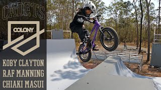 Cadets Backyard Session  Colony BMX [upl. by Anaihr]