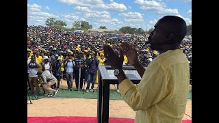 NelsonChamisa Live CCC Rally From Kwekwe Mbizo [upl. by Emory269]