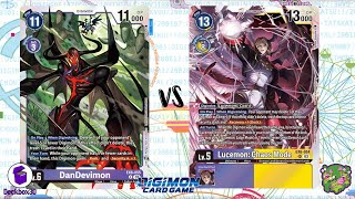 DIGIMON TCG Local match DanDevimon Purple vs Lucemon Purple  THIRD IMPACT [upl. by Caniff]