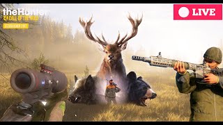 🔴LIVE theHunter Call of The Wild  No Commentary Gameplay [upl. by Nikral]