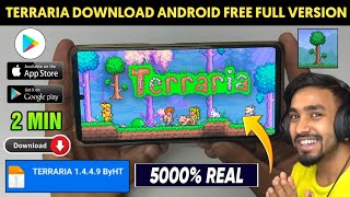 📥 TERRARIA DOWNLOAD ANDROID  HOW TO DOWNLOAD TERRARIA ON ANDROID  TERRARIA GAME FREE DOWNLOAD [upl. by Lattonia]