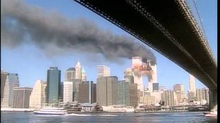 2nd Plane Hit on 91101 Brooklyn Bridge [upl. by Ahsit]