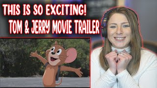 TOM amp JERRY  Movie TRAILER REACTION [upl. by Ettenaej]