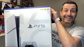 PS5 Slim Unboxing Setup amp Tips [upl. by Ragde]