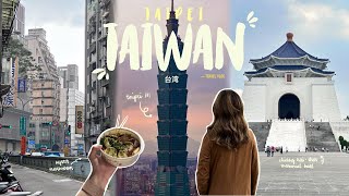 TAIWAN VLOG 🇹🇼 — exploring Taipei 101 Jiufen Shilin Night Market Ximending  jangtravels [upl. by Dorrej]