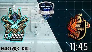 StarLeague Latam SLL  Masters Div  eXimius vs HellHost  GRANDE FINAL [upl. by Wolfson]