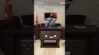 Baby Yoda Türkiye okul forması seçiyor 🤔  Baby Yoda babyyoda [upl. by Concoff]