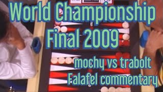 Backgammon World Championship 2009 Final  with Falafel commentary [upl. by Wootten]