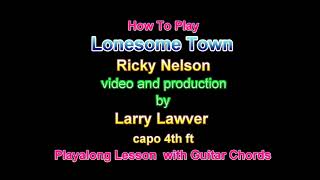 Lonesome Town Ricky Nelson [upl. by Lib]