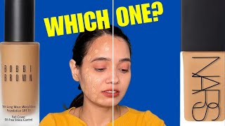 Best Foundation Battle Bobbi Brown Vs NARS bobbibrown nars makeup PriyankaRag [upl. by Capps]