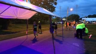 Glow In The Park 5K Glow Station 1 [upl. by Bradstreet]