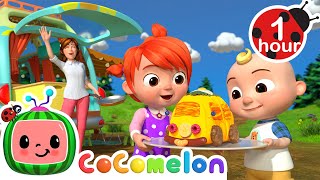 Wheels on the Bus Camper Van  More CoComelon Nursery Rhymes amp Kids Songs [upl. by Stroup]