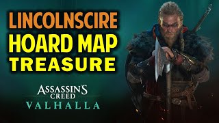 Lincolnscire Treasure Hoard Map Location amp Solution  Assassins Creed Valhalla [upl. by Saraann]