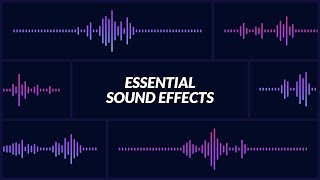 Essential Sound Effects for Animation Composer [upl. by Neelat]