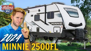 Get A DETAILED LOOK At The 2024 Winnebago Minnie 2500FL In This Walkthrough [upl. by Eniamrehs927]