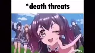 death threats meme [upl. by Llewoh]