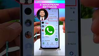 3 Secret WhatsApp Tricks  3 Whatsapp Secret Settings  WhatsApp Tips and Tricks ai shorts [upl. by Ecerahc]