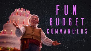 Fun Budget Commanders All under 1 [upl. by Sandor]