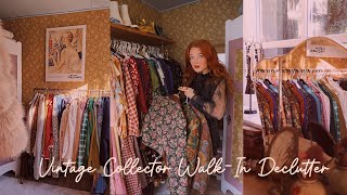 Vintage Collectors Autumn Walkin Closet Declutter [upl. by Anatola]